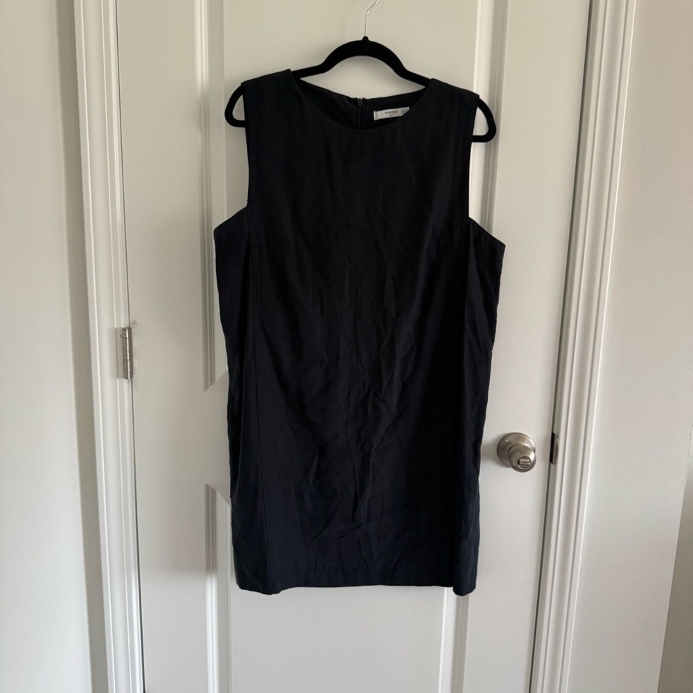 Mango Black Suit Dress